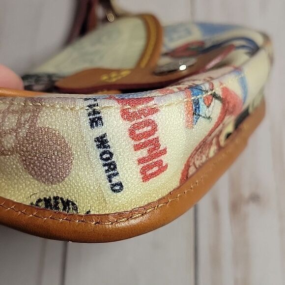 Dooney & Bourke 40th Anniversary Walt Disney Parks World Wristlet - Picture 8 of 17